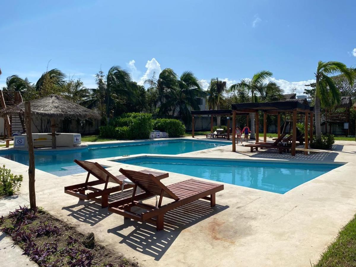 Hotel & Beach Club Ojo De Agua Puerto Morelos Eksteriør billede