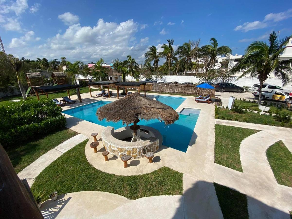 Hotel & Beach Club Ojo De Agua Puerto Morelos Eksteriør billede