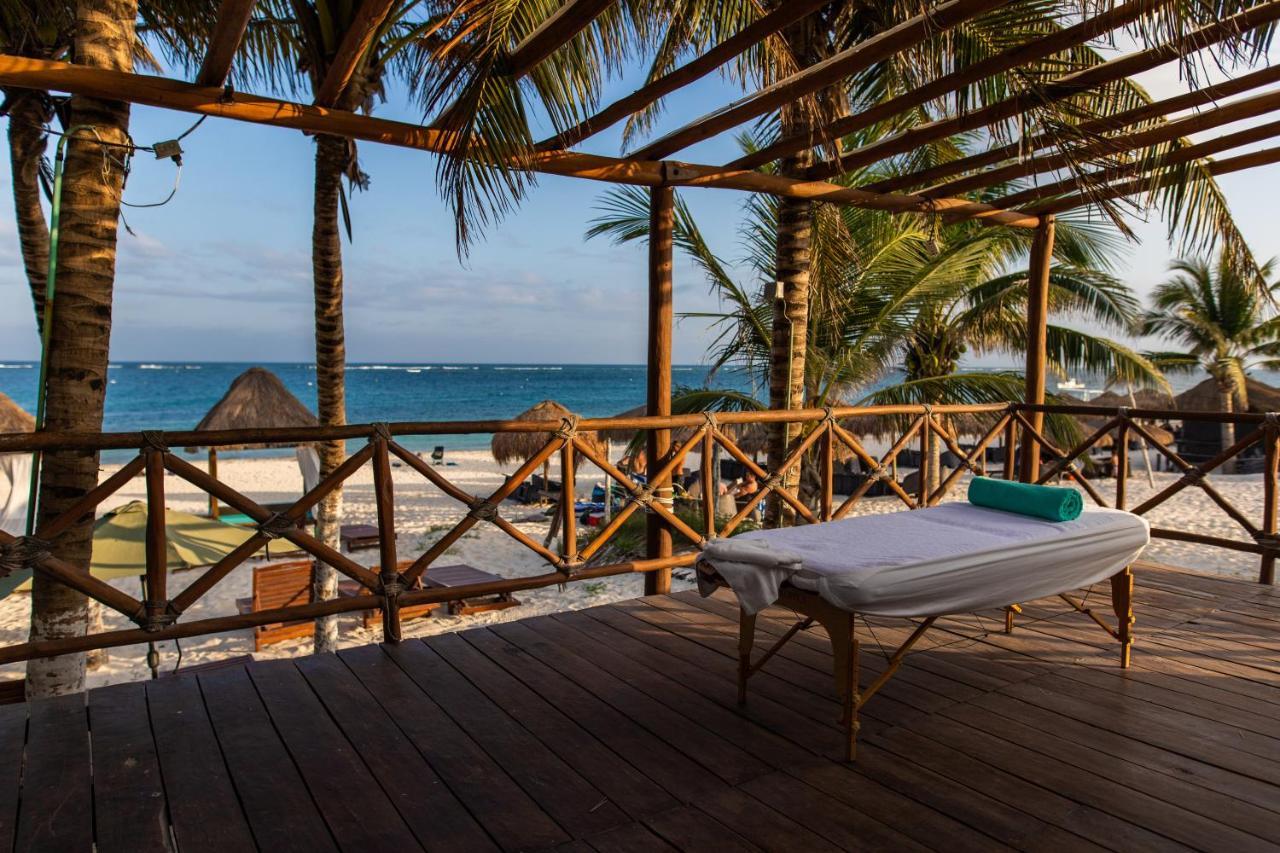 Hotel & Beach Club Ojo De Agua Puerto Morelos Eksteriør billede