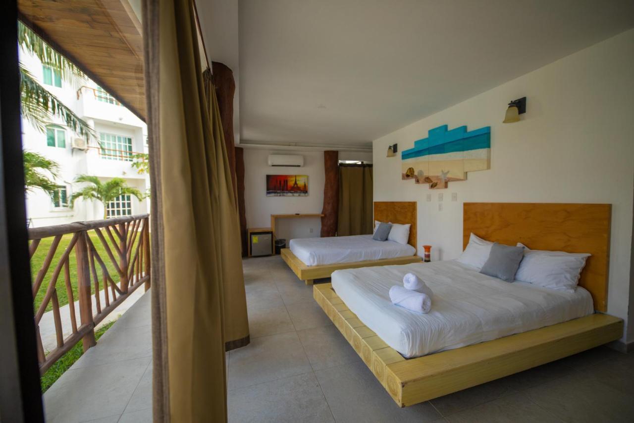 Hotel & Beach Club Ojo De Agua Puerto Morelos Eksteriør billede