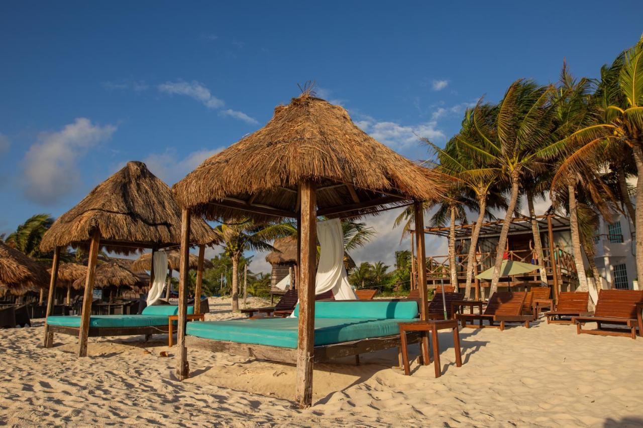 Hotel & Beach Club Ojo De Agua Puerto Morelos Eksteriør billede