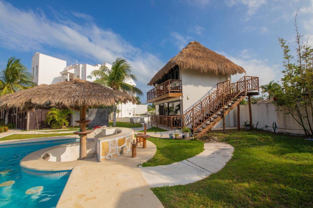 Hotel & Beach Club Ojo De Agua Puerto Morelos Eksteriør billede