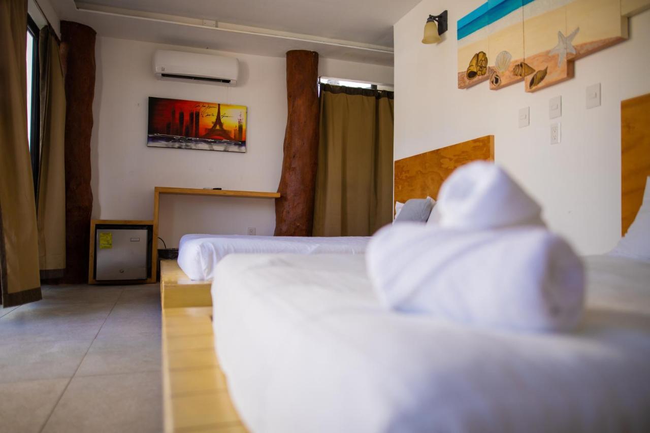 Hotel & Beach Club Ojo De Agua Puerto Morelos Eksteriør billede